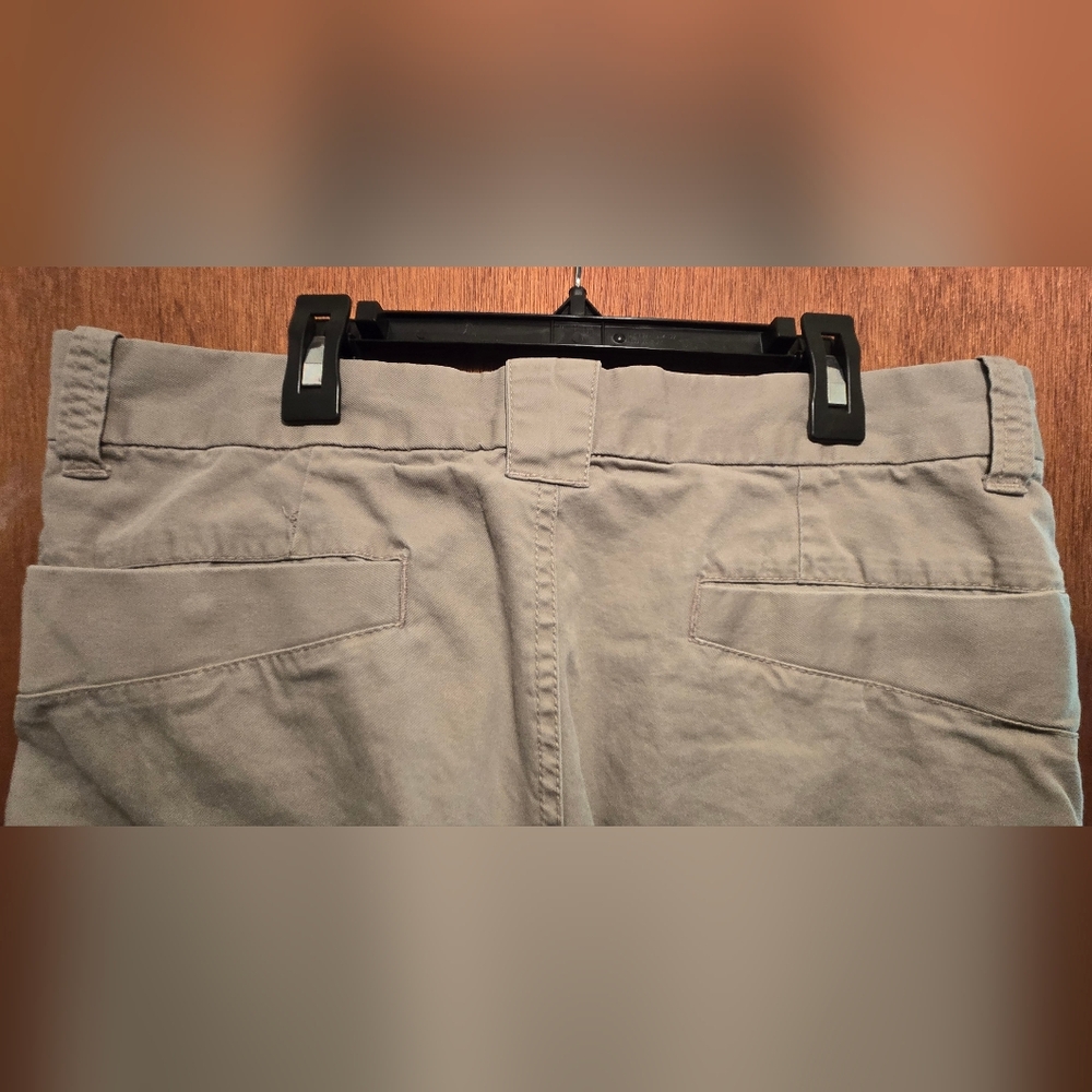 Horny Toad Women's Straight Leg Gray/tan Jeans Sz8 - Picture 8 of 10